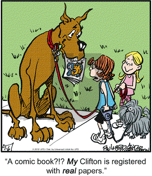 Marmaduke on Friday July 6, 2012 Comic Strip