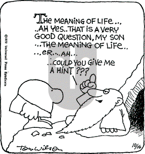 Ziggy on Monday October 16, 1972 Comic Strip