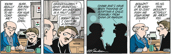 Doonesbury on Thursday September 27, 2001 Comic Strip
