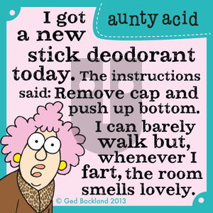 Aunty Acid on Monday May 13, 2013 Comic Strip