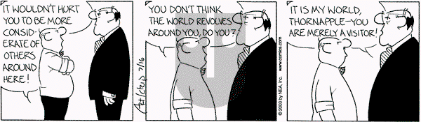 The Born Loser on Wednesday July 16, 2003 Comic Strip