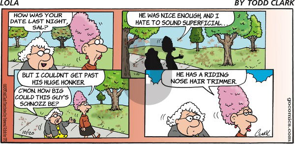 Lola on Sunday October 20, 2013 Comic Strip