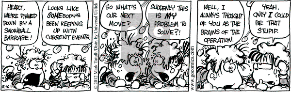 Heart of the City on Tuesday December 16, 2014 Comic Strip