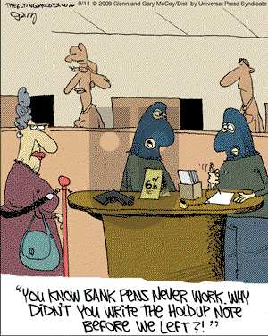 The Flying McCoys on Friday September 18, 2009 Comic Strip