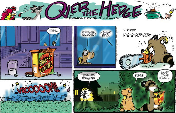 Over the Hedge on Sunday November 11, 2018 Comic Strip