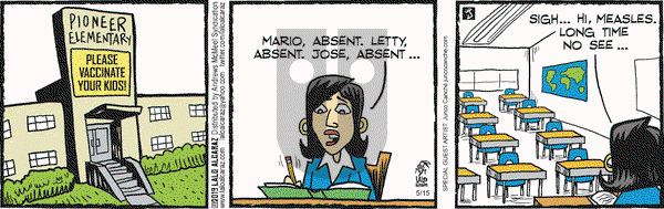 La Cucaracha on Wednesday May 15, 2019 Comic Strip