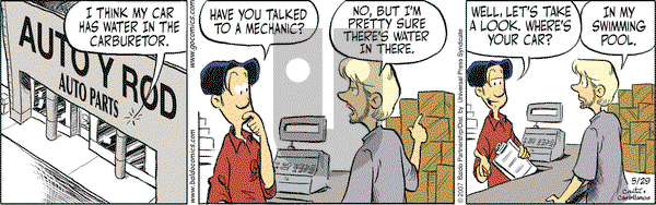 Baldo on Tuesday July 17, 2007 Comic Strip