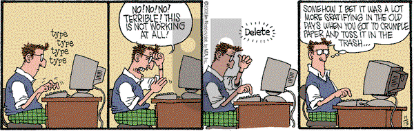 Monty on Thursday November 13, 2008 Comic Strip