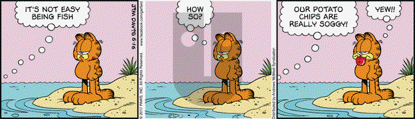 Garfield on Tuesday May 16, 2017 Comic Strip