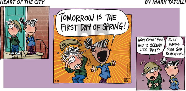Heart of the City on Sunday March 19, 2017 Comic Strip