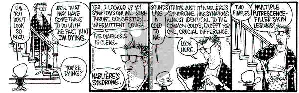 Monty on Monday October 17, 2005 Comic Strip