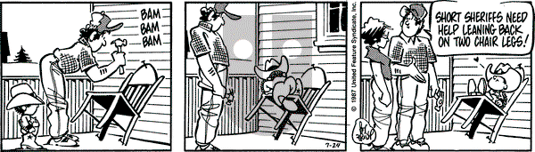 Rose is Rose on Friday July 24, 1987 Comic Strip
