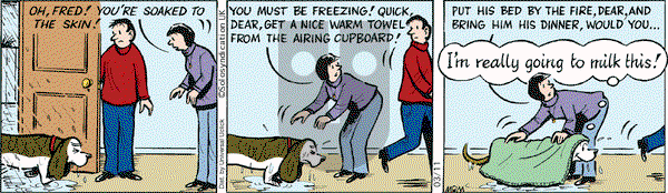 Fred Basset - Tuesday March 11, 2014 Comic Strip