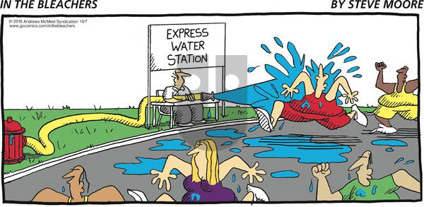 In the Bleachers on Sunday October 7, 2018 Comic Strip
