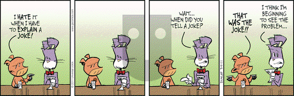 Ink Pen on Saturday March 5, 2011 Comic Strip