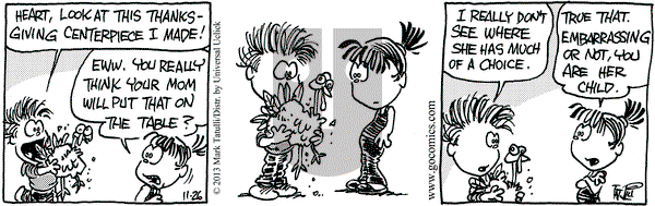 Heart of the City on Tuesday November 26, 2013 Comic Strip