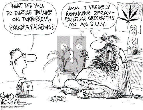 Glenn McCoy on Wednesday August 27, 2003 Comic Strip