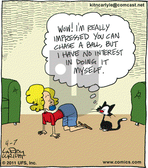 Kit 'N' Carlyle on Thursday April 7, 2011 Comic Strip