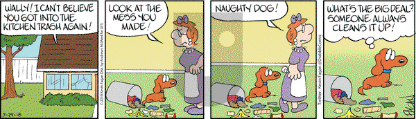 Drabble on Thursday March 29, 2018 Comic Strip