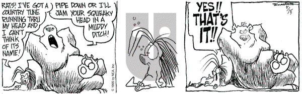 The Grizzwells on Saturday May 15, 1999 Comic Strip