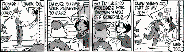 Rose is Rose on Saturday April 23, 2011 Comic Strip