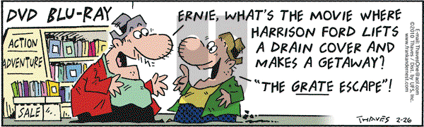 Frank and Ernest on Friday February 26, 2010 Comic Strip