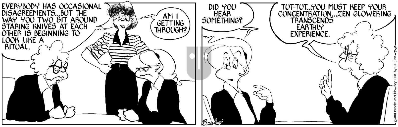 9 Chickweed Lane - Tuesday July 10, 2001 Comic Strip