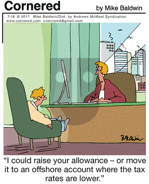 Cornered on Tuesday July 18, 2017 Comic Strip