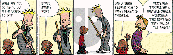Frazz on Friday May 9, 2008 Comic Strip