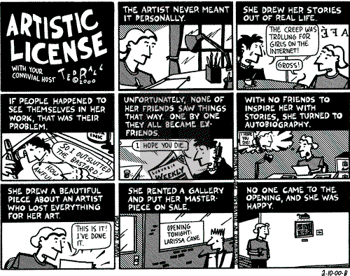 Ted Rall on Wednesday May 17, 2000 Comic Strip