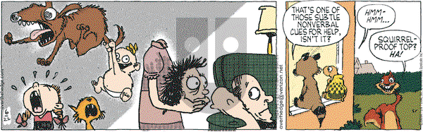 Over the Hedge on Monday June 22, 2009 Comic Strip