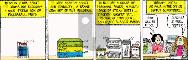 Cathy Classics - Tuesday January 21, 2003 Comic Strip