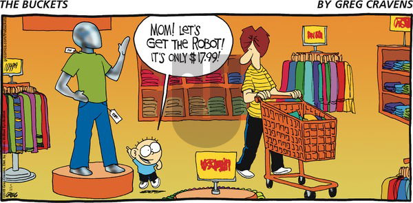 The Buckets on Sunday May 19, 2019 Comic Strip