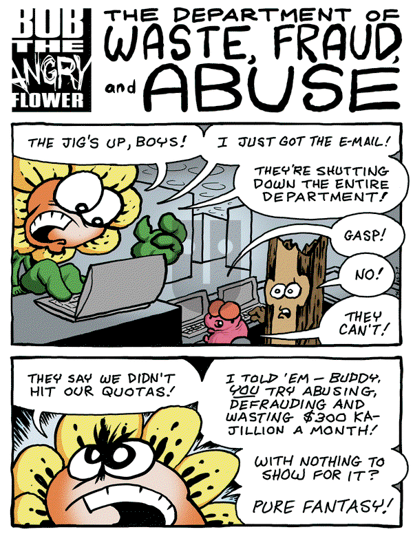 Bob the Angry Flower on Monday March 10, 2025 Comic Strip