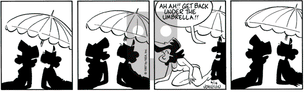 Arlo and Janis on Saturday June 14, 1997 Comic Strip