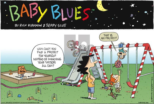 Baby Blues on Sunday August 31, 2014 Comic Strip