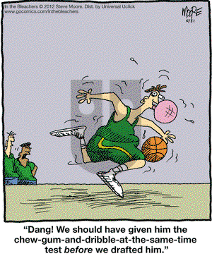 In the Bleachers - Thursday May 31, 2012 Comic Strip