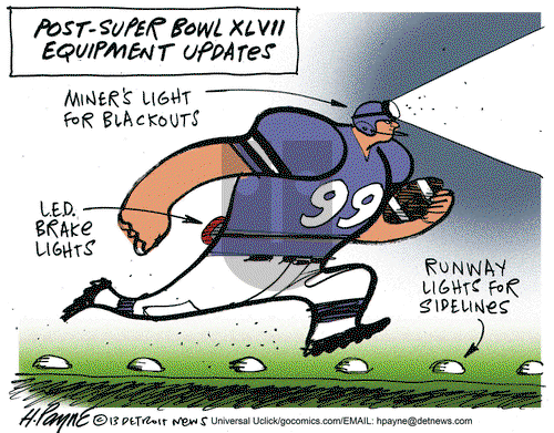 Henry Payne on Wednesday February 6, 2013 Comic Strip