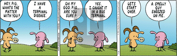 Pearls Before Swine on Monday March 18, 2013 Comic Strip