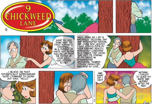 9 Chickweed Lane on Sunday September 6, 2009 Comic Strip