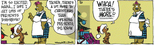 The Grizzwells on Monday December 24, 2012 Comic Strip