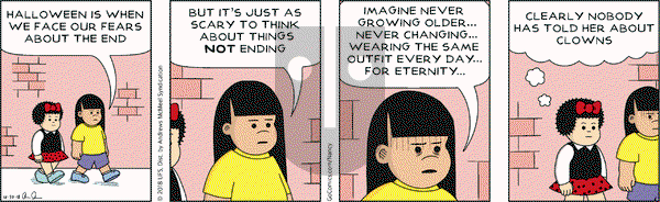 Nancy on Tuesday October 30, 2018 Comic Strip