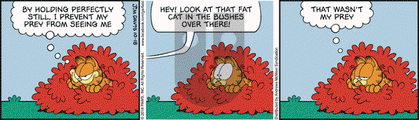 Garfield on Thursday October 18, 2018 Comic Strip