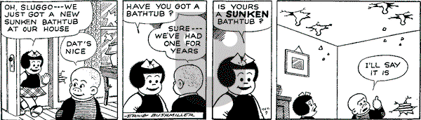 Nancy Classics on Friday October 7, 2016 Comic Strip