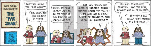 Cathy Classics - Thursday February 21, 2008 Comic Strip