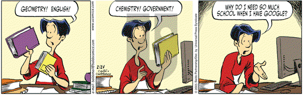 Baldo on Thursday February 24, 2005 Comic Strip