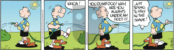 Drabble on Saturday July 27, 2013 Comic Strip
