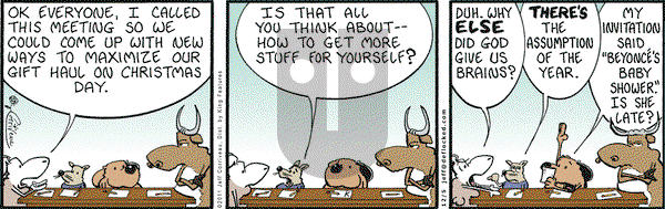 DeFlocked on Monday December 5, 2011 Comic Strip
