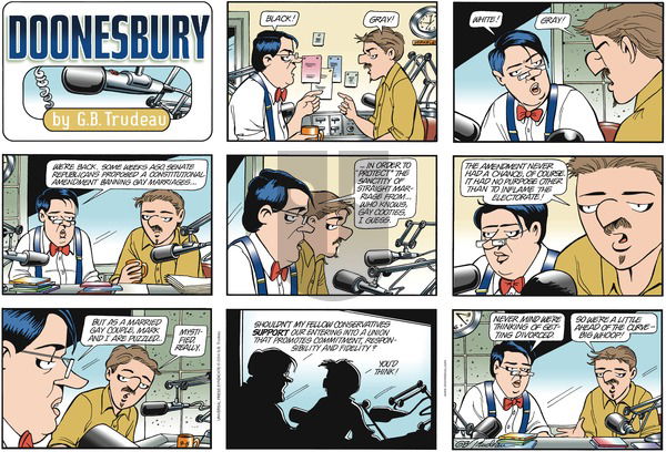 Doonesbury on Sunday September 5, 2004 Comic Strip