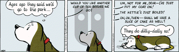 Fred Basset on Saturday November 30, 2013 Comic Strip